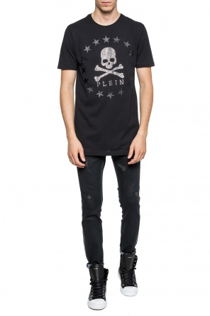 T-shirt with application, zdjęcie 2 T-shirt with application od Philipp Plein